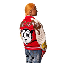 Load image into Gallery viewer, Red Varsity Jacket
